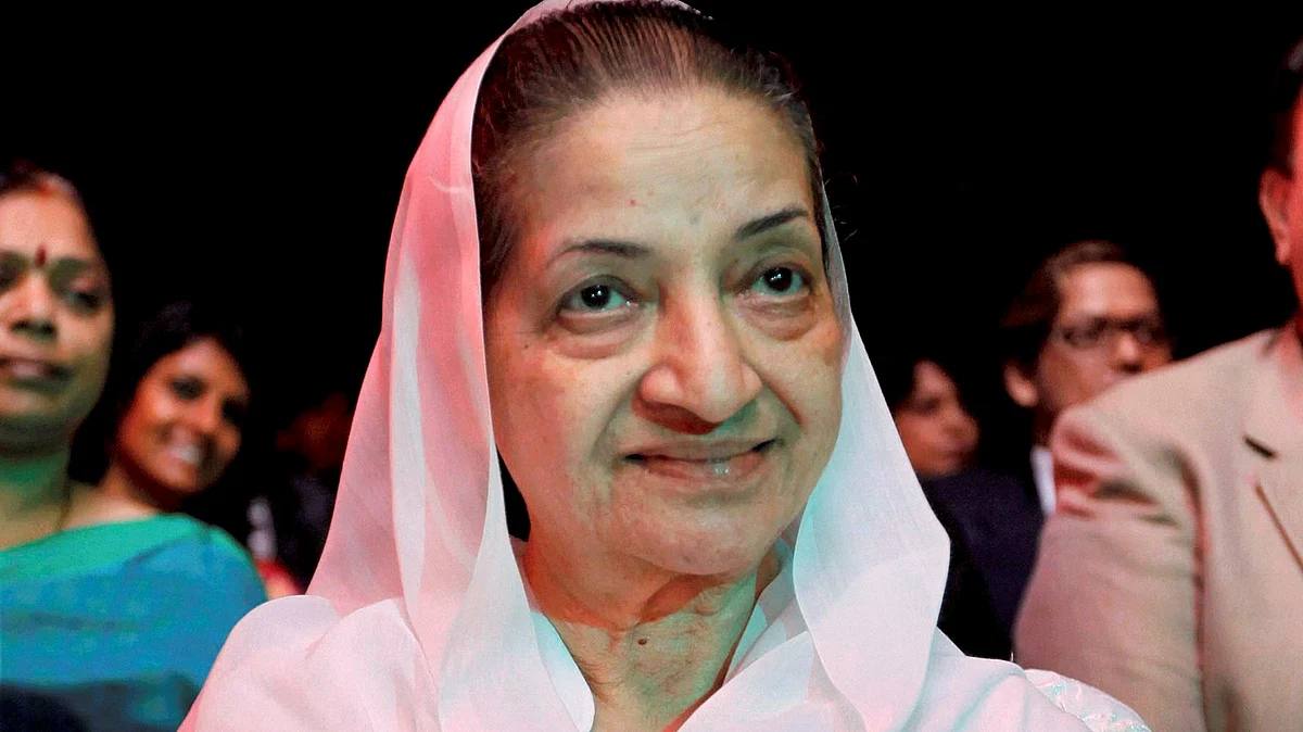Veteran actress Sandhya Shantaram