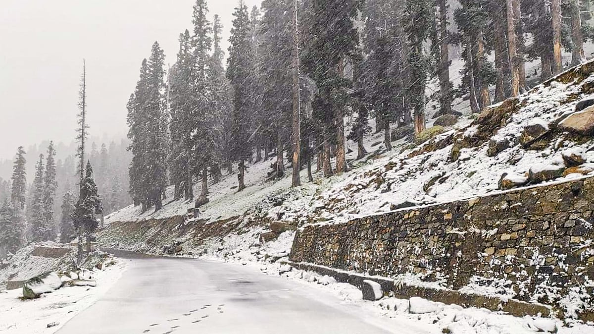 North India hit by rain and snowfall, orange alerts issued as temperatures dip sharply