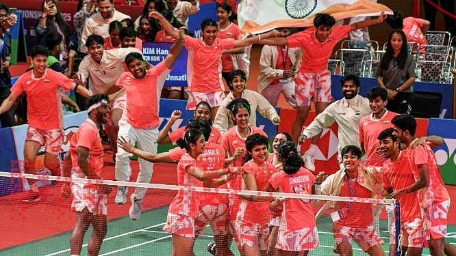 India reach badminton worlds semifinals