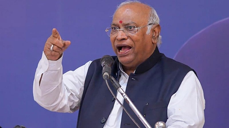 Congress president Mallikarjun Kharge