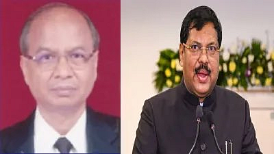 Advocate Rakesh Kishore and Chief Justice of India B R Gavai