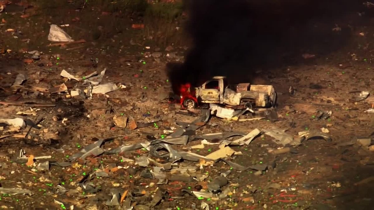 Tennessee explosives plant blast site