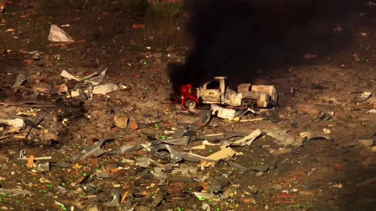 Tennessee explosives plant blast site