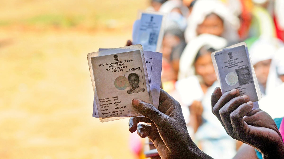 Representative image voter ID cards