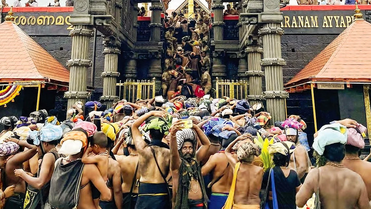 The god of austerity now witnesses one of the world’s largest annual congregations of faith