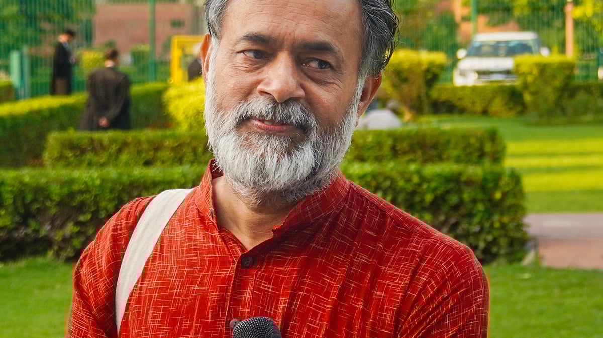 Activist and former psephologist Yogendra Yadav