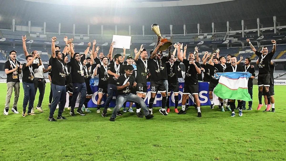 Brief flourish: Mohammedan Sporting qualified for ISL after winning the 2023-24 I-League