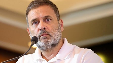 Leader of Opposition in the Lok Sabha Rahul Gandhi.