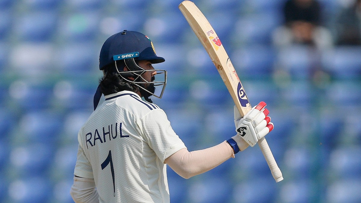 K.L. Rahul steers India home with a composed unbeaten half-century.