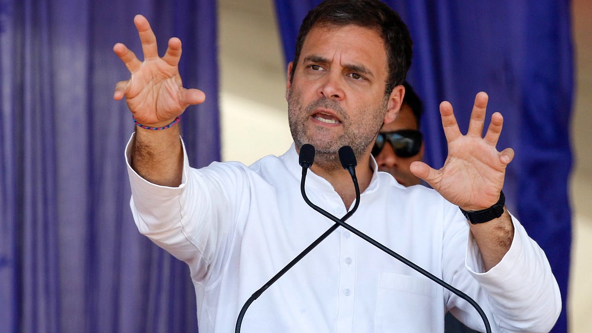 Congress leader Rahul Gandhi