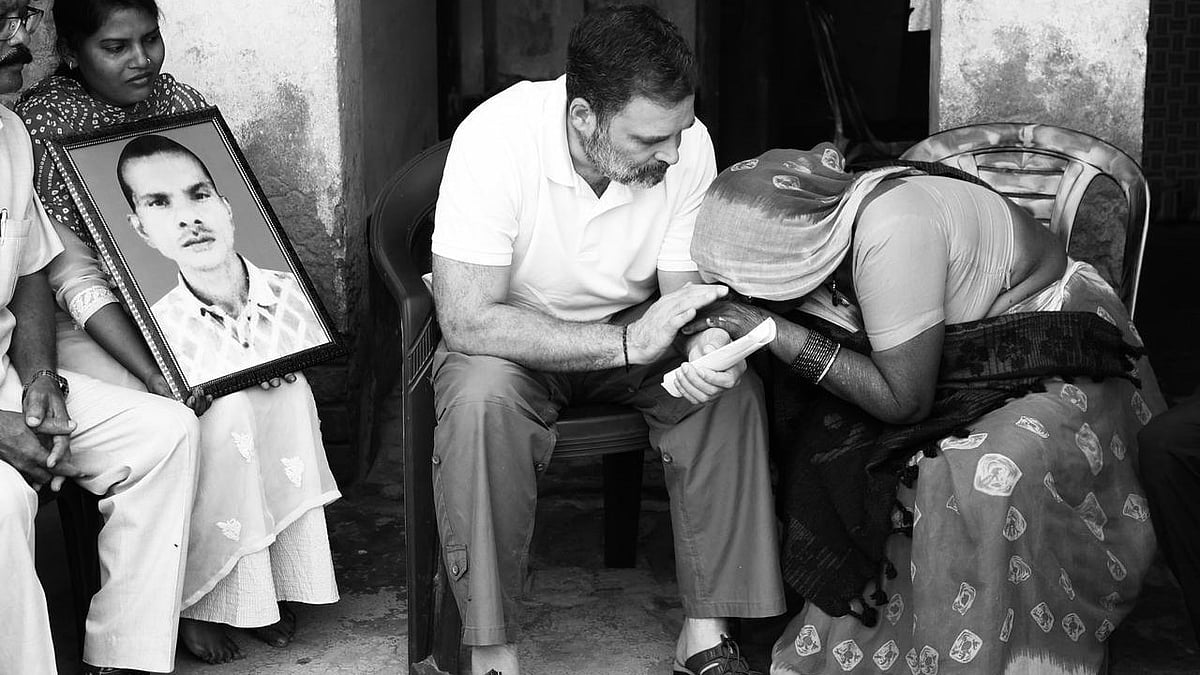 Rahul Gandhi condoles Hariom Valmiki’s family, vows justice for Dalits