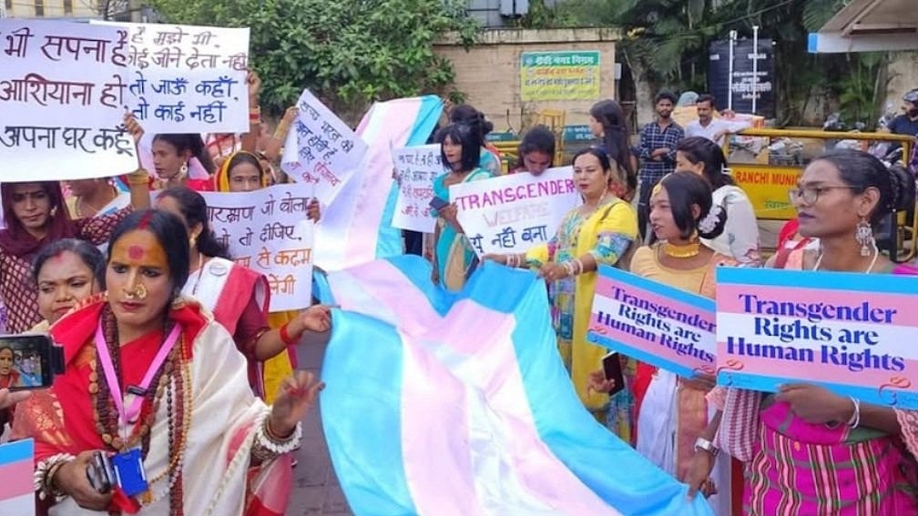 Transgender persons campaign for their rights in India