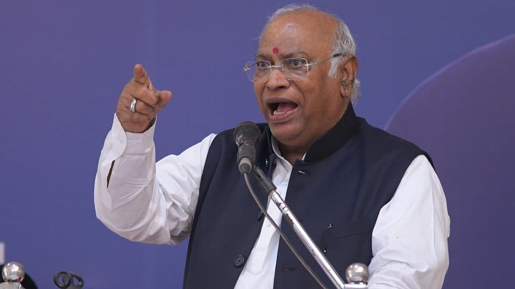 Congress National president Mallikarjun Kharge