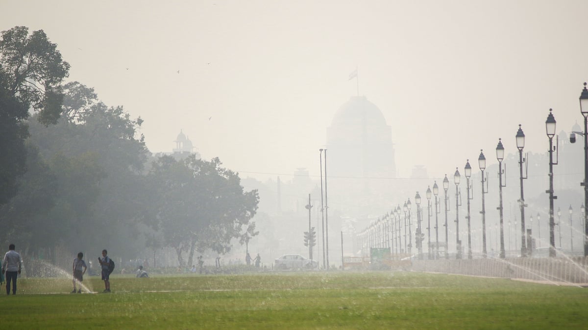 Delhi is reporting poor air quality
