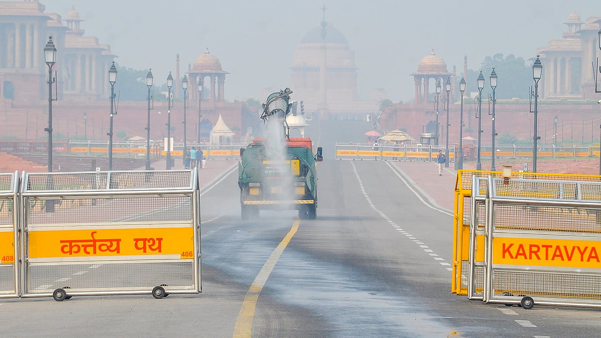 Post Diwali pollution in Delhi