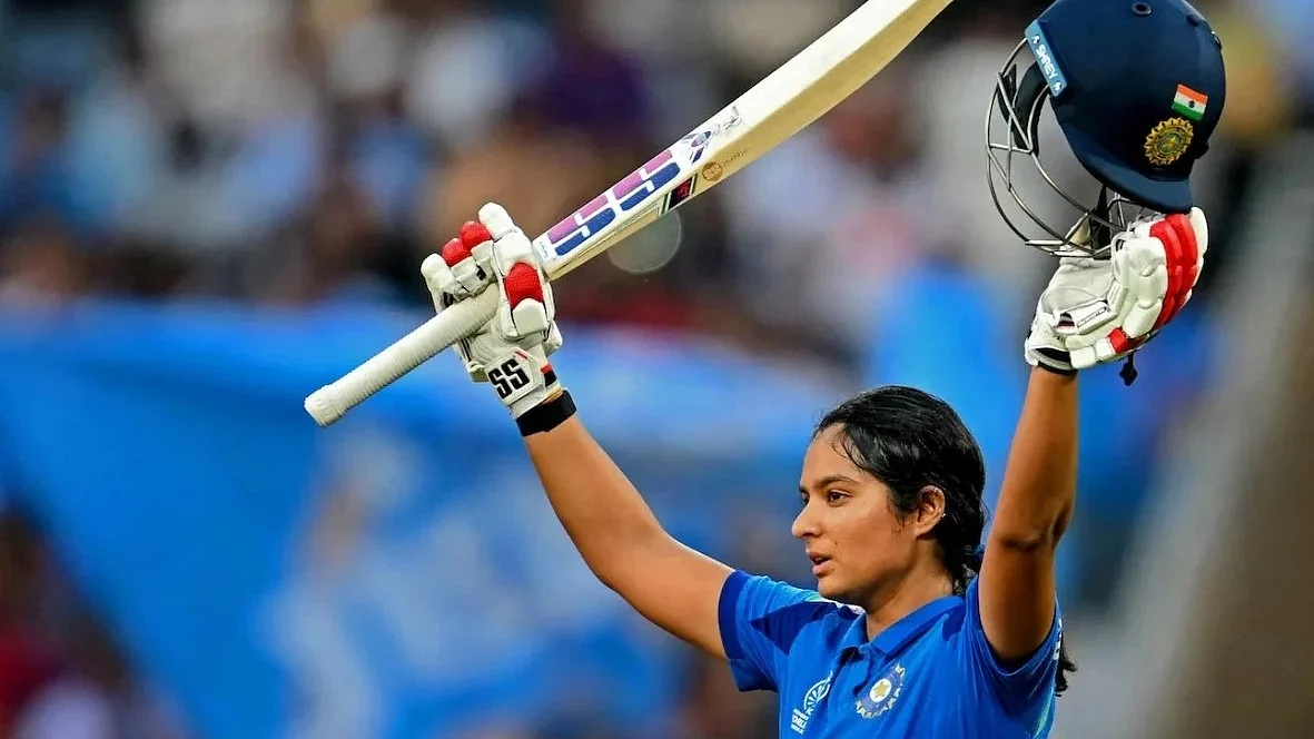 Pratika Rawal on completing her century on Thursday