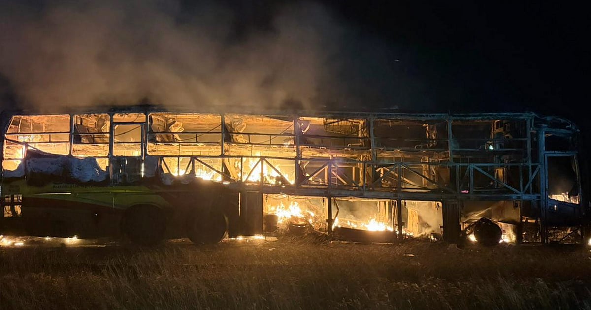 Andhra bus fire: Several perish in asleep, charred beyond recognition