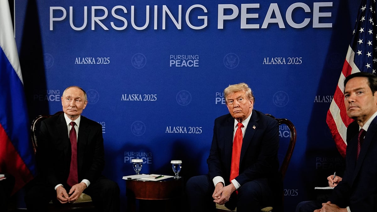 Donald Trump met Vladimir Putin in Alaska on 15 August 2025