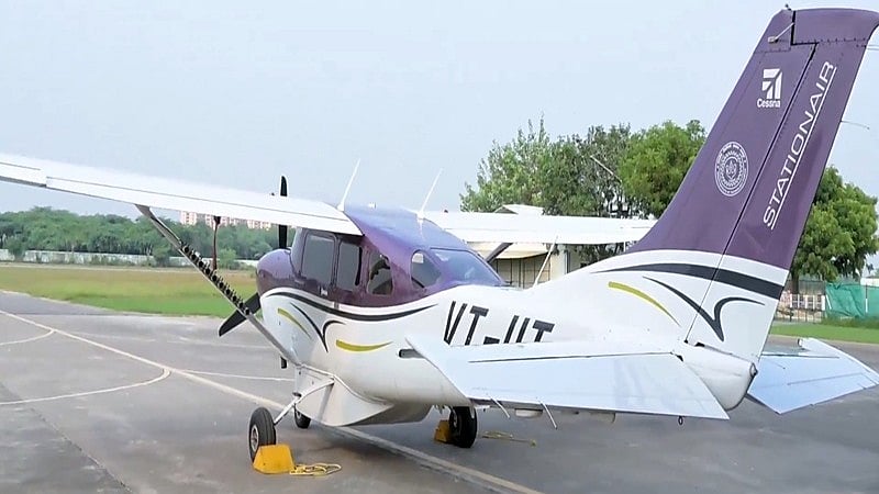 Delhi readies for ‘artificial rain’ as cloud seeding plane flies in from Kanpur