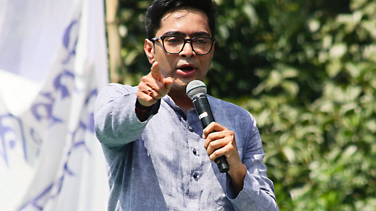 TMC national general-secretary Abhishek Banerjee (file photo)