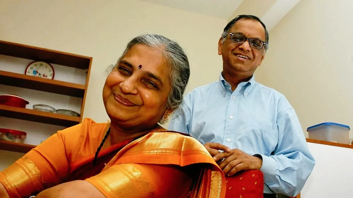 Narayana Murthy and Sudha Murty