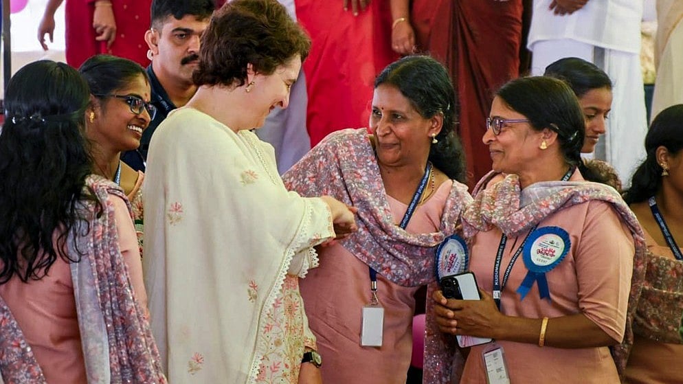 Priyanka confident of INDIA bloc’s win in Bihar, attacks NDA’s poll promises