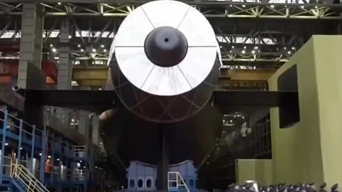 Russia's nuclear submarine Khabarovsk.