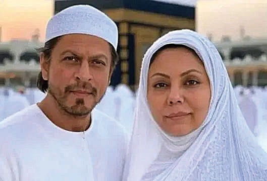 An AI version of Shah Rukh and Gauri Khan