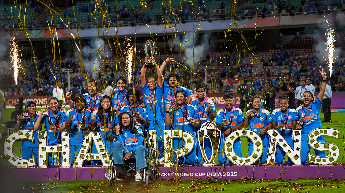 A nation in bloom: India hails its golden daughters of cricket