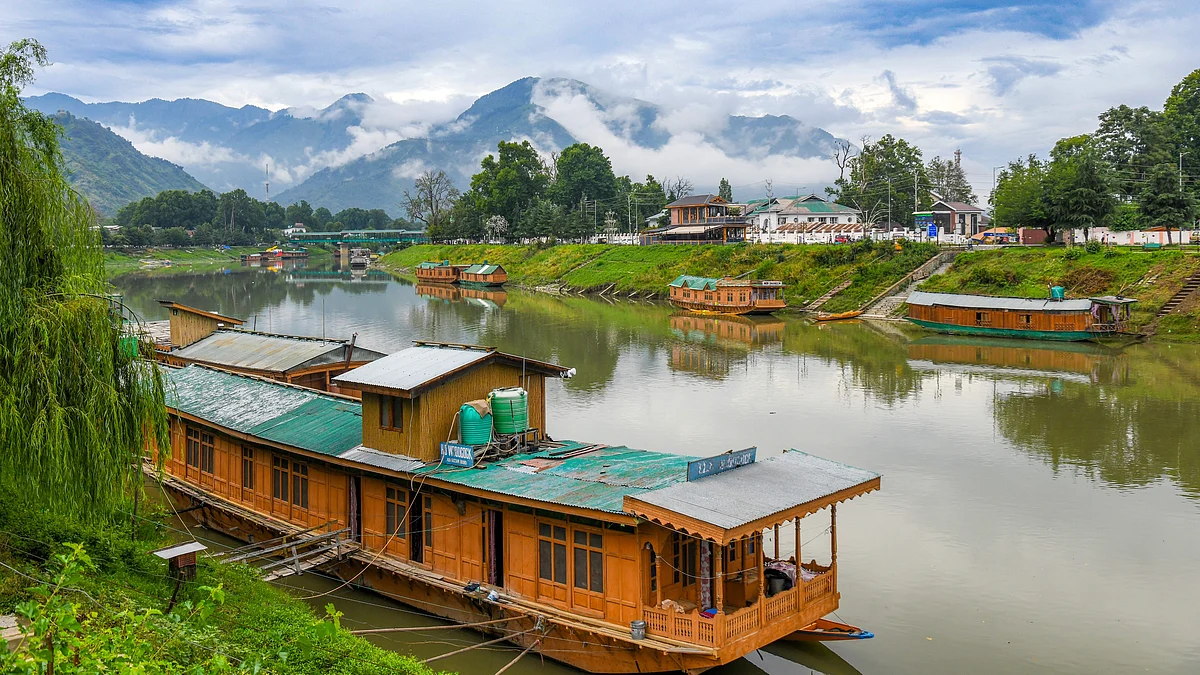 A view of Srinagar.