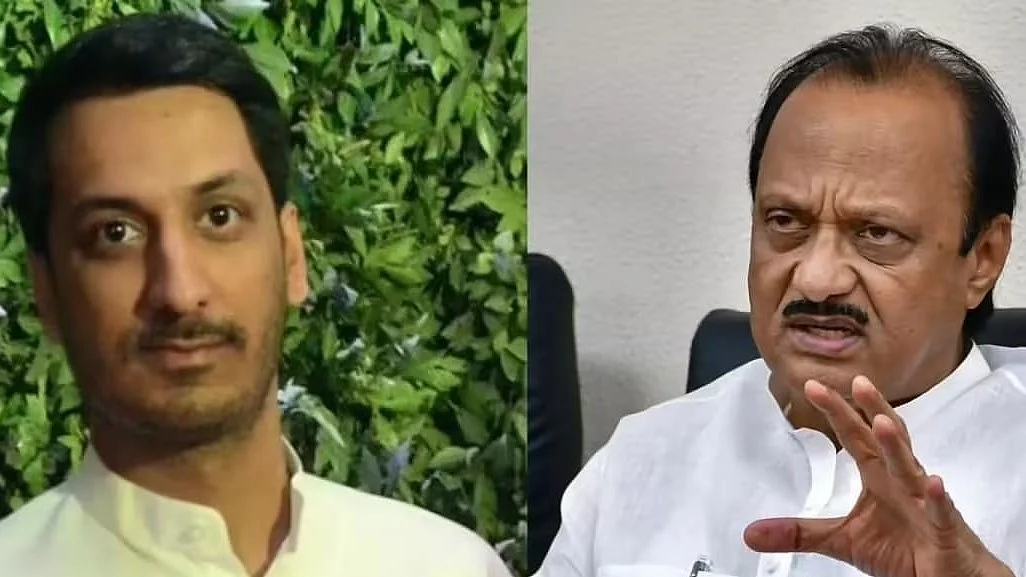 Parth and Ajit Pawar