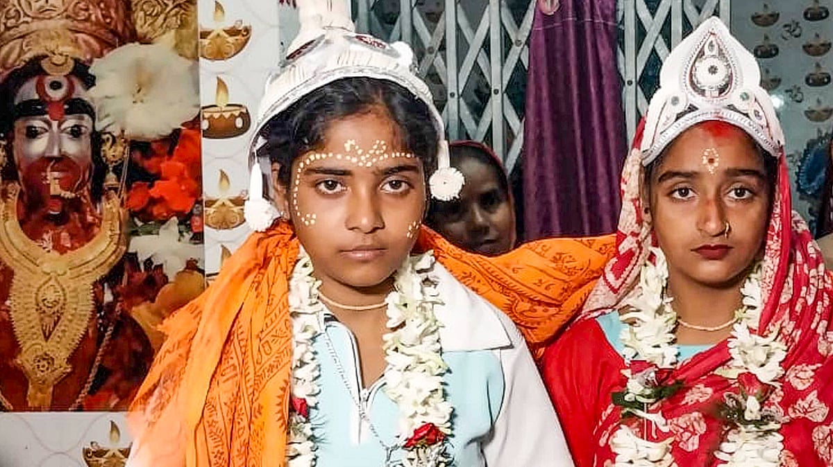 Two women marry in Sundarbans temple, drawing quiet community support