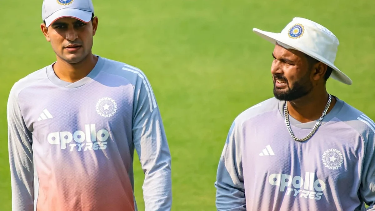 Shubman Gill & Rishabh Pant, captain and deputy, at Eden