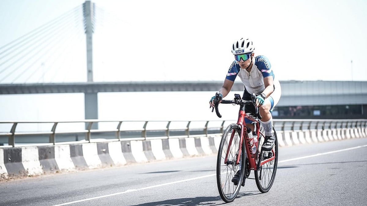 Harsha powering through 90 km