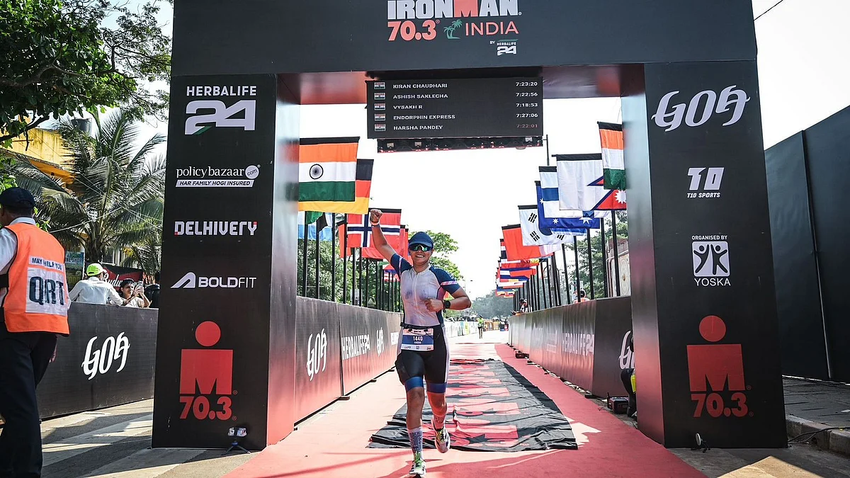 From fear to fearlessness: Harsha Banthia conquers Ironman 70.3 Goa