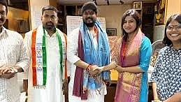 Victorious Congress candidate Naveen Yadav. (photo: Social Media)