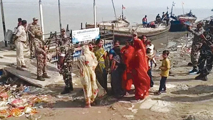 Yadav-dominated Danapur voters allege they were barred from boarding boats to reach polling stations.