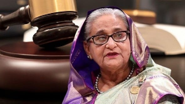 Former prime minister Sheikh Hasina.