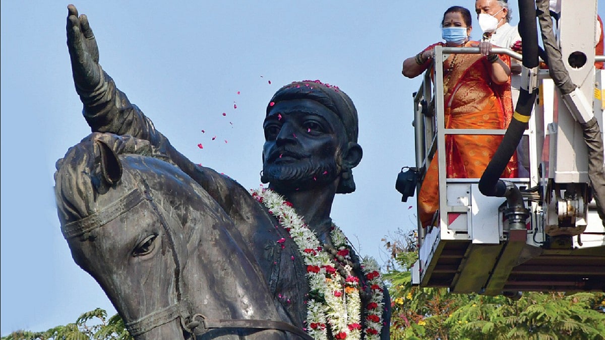 Shivaji Maharaj bust removal in Pune sparks protests; administration reinstalls structure