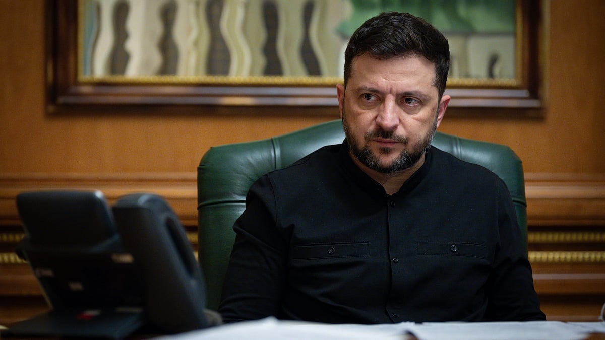 Ukrainian President Volodymyr Zelenskyy.