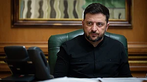 Ukrainian President Volodymyr Zelenskyy.