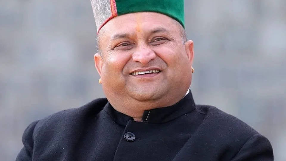 Vinay Kumar, the new president of Himachal Pradesh Congress Committee.