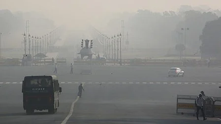 Delhi covered reported a poor AQI