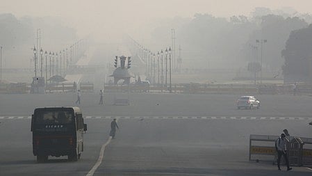 Delhi covered reported a poor AQI