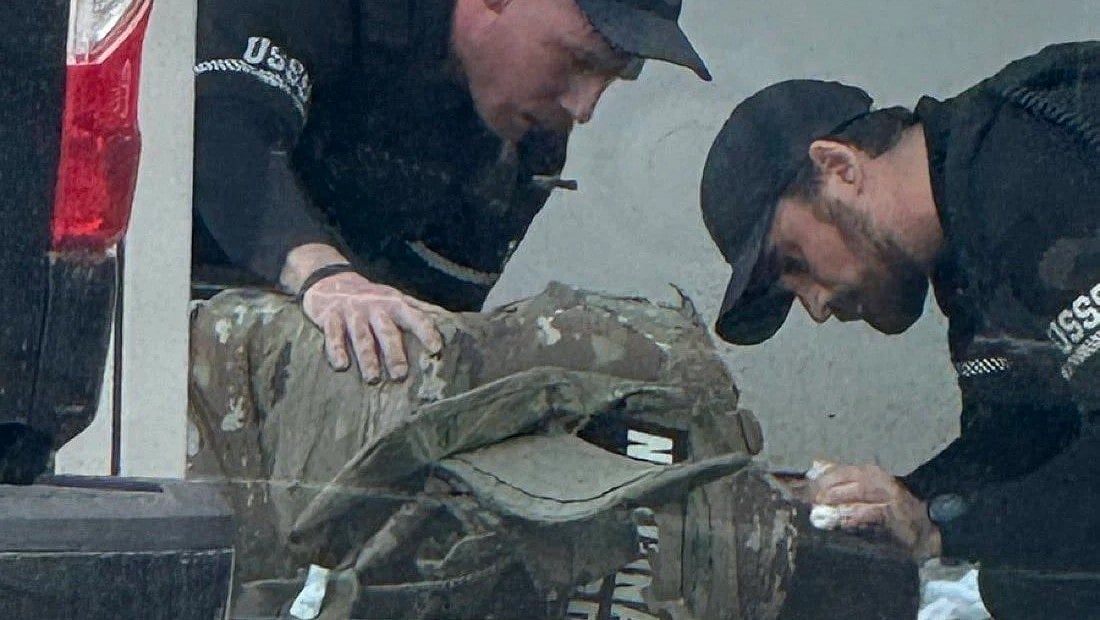 The immediate aftermath of the shooting