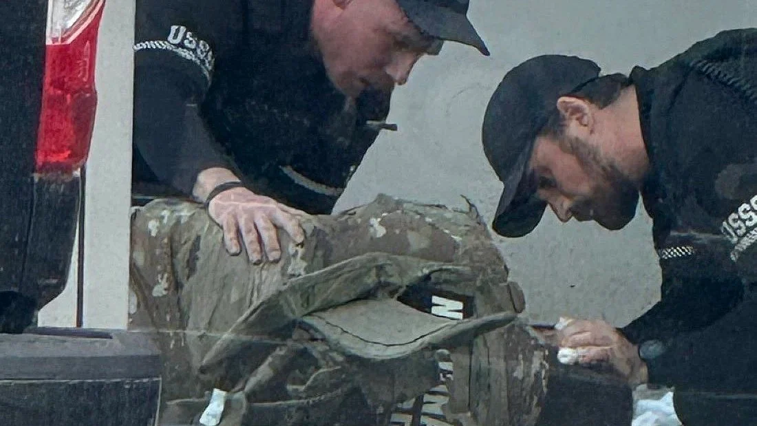 The immediate aftermath of the shooting