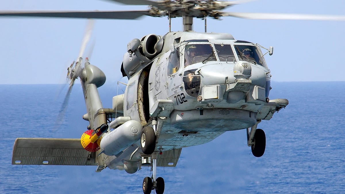 Representative image of an MH60R Seahawk