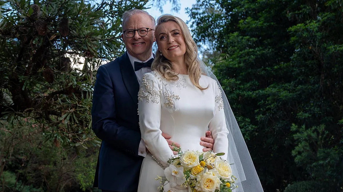 The wedding was planned quietly due to security considerations. 