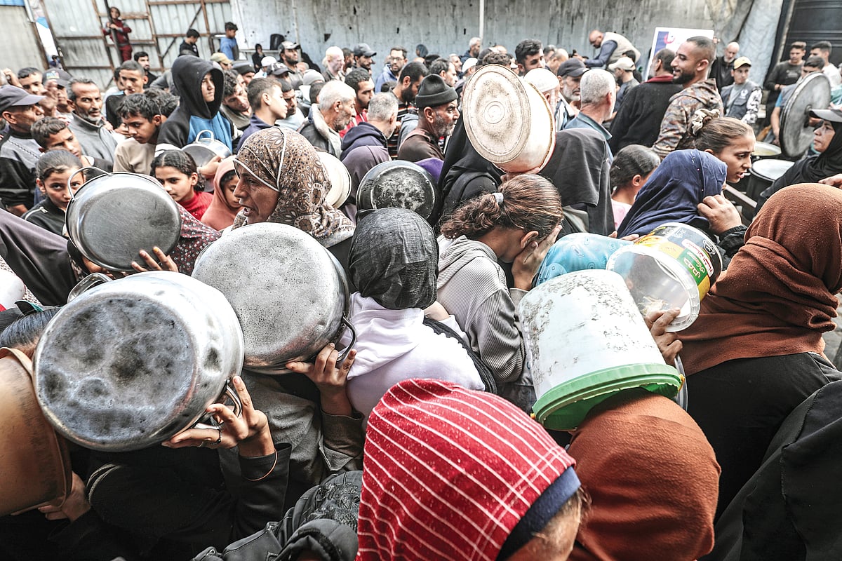 One humanitarian agency warns that famine has officially taken hold in parts of Gaza