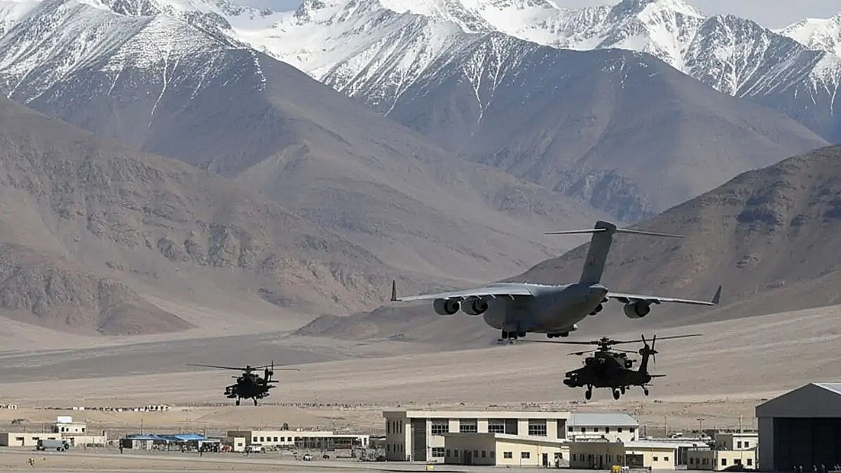 India upgraded Mudh-Nyoma airbase in Ladakh for quick military deployment in high altitudes